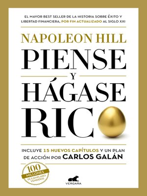 cover image of Piense y hágase rico